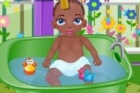 Baby Jamal badet Baby Jamal badet