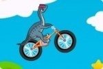 Dinosaurier Fahrradfahren Dinosaurier Fahrradfahren