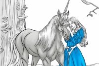 Einhorn Ausmalbild Einhorn Ausmalbild