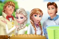 Elsa und Anna Picknick Elsa und Anna Picknick
