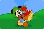 Mickey Maus Apfelfangen Mickey Maus Apfelfangen