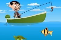 Mr Bean beim Fischen Mr Bean beim Fischen