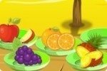 Obststand am Strand Obststand am Strand